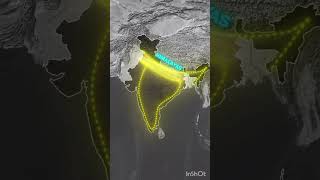 Physiographic division of India geography ncertseries [upl. by Rosenzweig914]