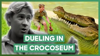 Newbie Wrangles The Croc That Gave Irwin Trouble  Crikey Its The Irwins [upl. by Renault]