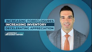 Foreclosures Increasing The November 2023 Real Estate Market Report [upl. by Tammie]