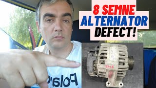 Alternator defect 8 simptome des intalnite [upl. by Anaiuq]