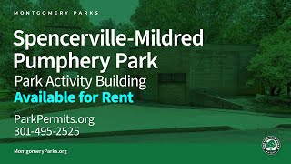 Spencerville Mildred Pumphery Park Activity Building [upl. by Eeliab]