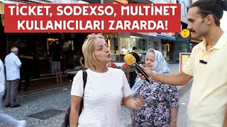 Ticket Sodexso Multinet Kullanıcıları Zararda [upl. by Malca821]