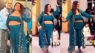 Kundli Bhagya Fame Shraddha Arya Dances at Her Cousin Wedding during 5 month of Pregnancy [upl. by Artkele651]