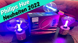 Das sind die Philips Hue Neuheiten 2022  Philips Hue Lightguide amp Play Gradient PCLightstrip [upl. by Perlman]