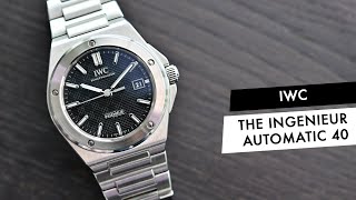 INDEPTH The 2023 IWC Ingenieur Automatic 40 Is Back To Gentas Integrated Design [upl. by Awad]