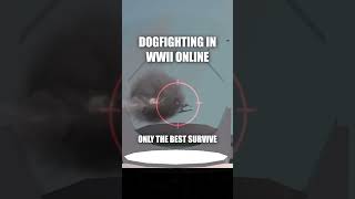 Dogfighting in WWII Online  only the best survive wwiionline ww2games pcgaming gaming ww2 [upl. by Athalee]