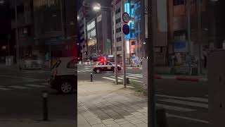 Japanese police in action in Tokyo [upl. by Perusse]