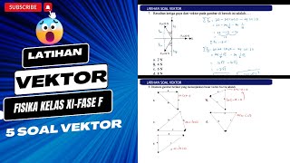 LATIHAN PEMANTAPAN VEKTOR KELAS XI KURIKULUM MERDEKA [upl. by Katharina759]