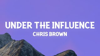 Chris Brown  Under The Influence Lyrics [upl. by Llerroj]