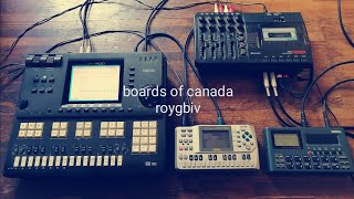 boards of canada  roygbivcover with YAMAHA QY700QY70SU10and fostex X18 [upl. by Ronni]