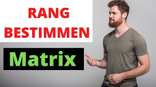 Rang einer Matrix bestimmen  Beispiel 3x4Matrix mit Parameter [upl. by Liberati]