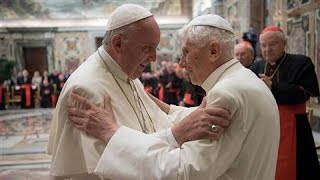 Pope Francis and Pope Benedict Make Joint Appearance [upl. by Imled700]