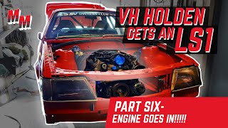 VH HOLDEN GETS AN LS1 SWAP  PART 6 [upl. by Idnar]