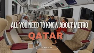 Exploring Qatars Futuristic Metro System Travel Vlog  2024 city tour Bay Area rapid transit [upl. by Veedis386]