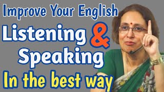 Improve Your English Speaking in the Best Way  Listening amp Speaking  English Speaking Practice [upl. by Gratia219]