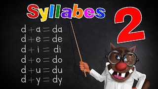 Foufou  Les Syllabes pour les enfants Learn Syllables for kids Serie02 4K [upl. by Helfand]