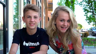 The Popcorn Challenge MattyBRaps vs Ivey [upl. by Idnar]