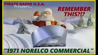 REMEMBER THIS  quotNORELCO CHRISTMAS COMMERCIALquot 1971 [upl. by Sup535]