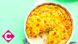 Ham and cheese frittata [upl. by Dibb]