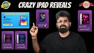 ALL iPAD reveals for Big billion days  Which iPad on AmazonFlipkart  iPad 9 10 Air 5 iPad Pro [upl. by Frida]