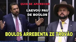 HILÁRIO Zé Trovão APANHANAO VIVO de Boulos após TENTAR atacar escala 6x1 ELE LEVOU UMA AULA [upl. by Yadroc465]