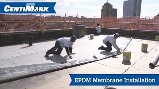 Installing an EPDM roof system [upl. by Icram750]