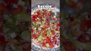 Salade marocaine 🇲🇦 food cuisine cuisinefacile recettefacile cuisinesimple maroc recipe [upl. by Charlotte]