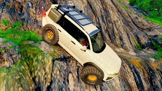 Driving on worlds most Dangerous Road  BeamNG Drive [upl. by Kilbride]