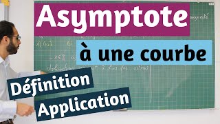 Asymptote à la courbe  Définition amp Application [upl. by Hanaj]