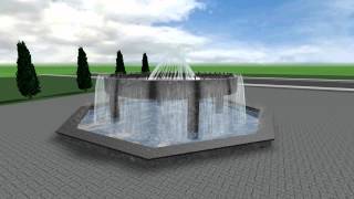 Realtime Landscaping Architect 2012 Fountain Design [upl. by Seni]