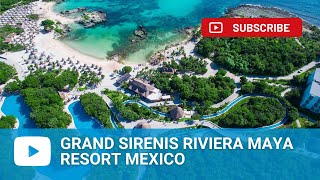 Grand Sirenis Riviera Maya Resort amp Spa  Mexico [upl. by Adnawyt544]