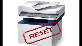 Reset  resoftare Xerox WorkCentre 3025 3215 3225 3315 3325 BI NI DN DNI [upl. by Fransen]