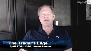 April 17th The Traders Edge with Steve Rhodes on TFNN  2024 [upl. by Aynahs]