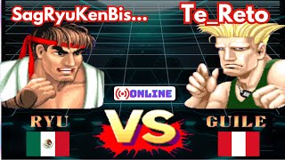 Street Fighter II’ Champion Edition RYU SagRyuKenBis VS GUILETeReto [upl. by Pratte403]