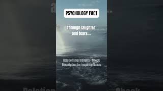 Through laughter and tears shorts psychologyfacts subscribe [upl. by Wing223]