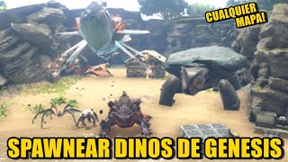 COMO SPAWNEAR CRIATURAS DE GENESIS EN CUALQUIER MAPA COMANDOS [upl. by Sivahc142]