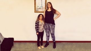 6ft 9in Tall Woman’s Confidence Hits New Heights [upl. by Anyr]