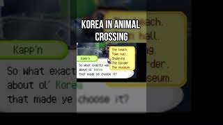 KOREA IN ANIMAL CROSSING animalcrossing animalcrossinggameplay bts korea [upl. by Ahsas]