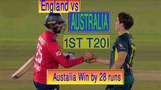 First T20 Highlights Englands tour of Australia  Highlights [upl. by Adnuahsar]