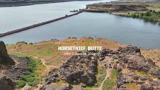 Horsethief Butte  Drone View  Mazamas BCEP Hike 7 [upl. by Moersch468]