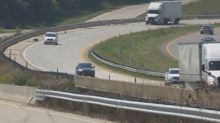 I44 in Laclede County back open after hole opened on bridge [upl. by Dove321]