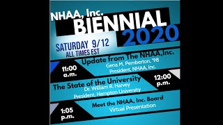 2020 National Hampton Alumni Association NHAA Inc Biennial  Day 1 [upl. by Zebulen642]