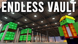 My GIANT Emerald Warehouse  Lets Play Minecraft 643 [upl. by Nosduj123]