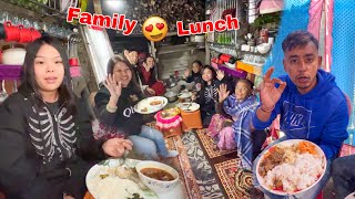 Village Mae Hua Organic Lunch With Family 😍 [upl. by Karolina99]