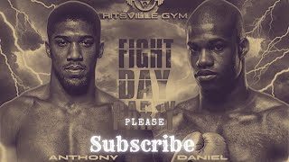 Anthony Joshua vs Daniel Dubois FullFight WatchParty [upl. by Aicirt647]