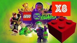 Lego DC Super Villains  Red Brick Studs x8 Multiplyer Location [upl. by Mellisent374]