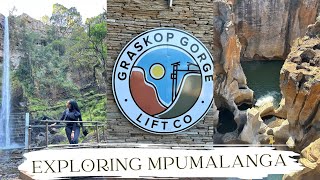 Vlog  Bridal Veil Falls  Lone Creek Falls Graskop  Bourke’s Luck Potholes  Three Rondavels [upl. by Ytsrik]