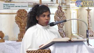 Mass in Konkani  01 July  Fr Mariano Dias  St Philip and James Church Cortalim [upl. by Elo]