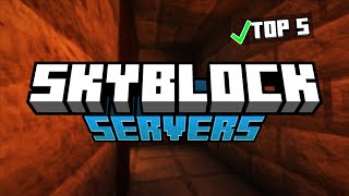 Top 5 Best Minecraft 121 Skyblock Servers 2024 [upl. by Anihsit180]