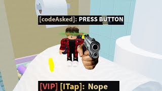 Button trolling 😈 ll ROBLOX FLOOD ESCAPE2 fe2 [upl. by Eran]